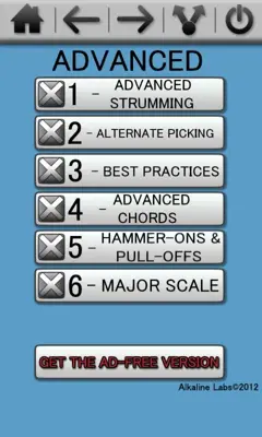 Learn Guitar android App screenshot 1